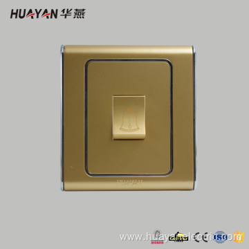 Classic style wall switch push botton door bell
